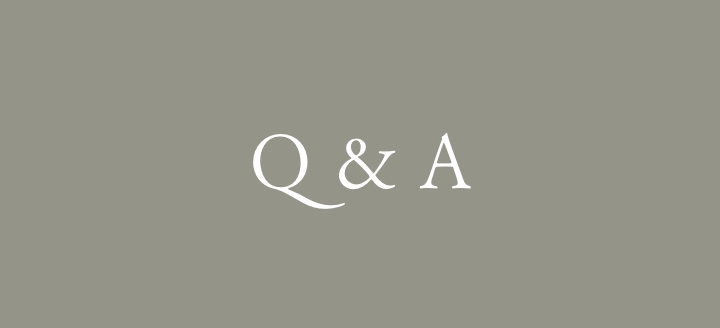 Q & A よくある質問